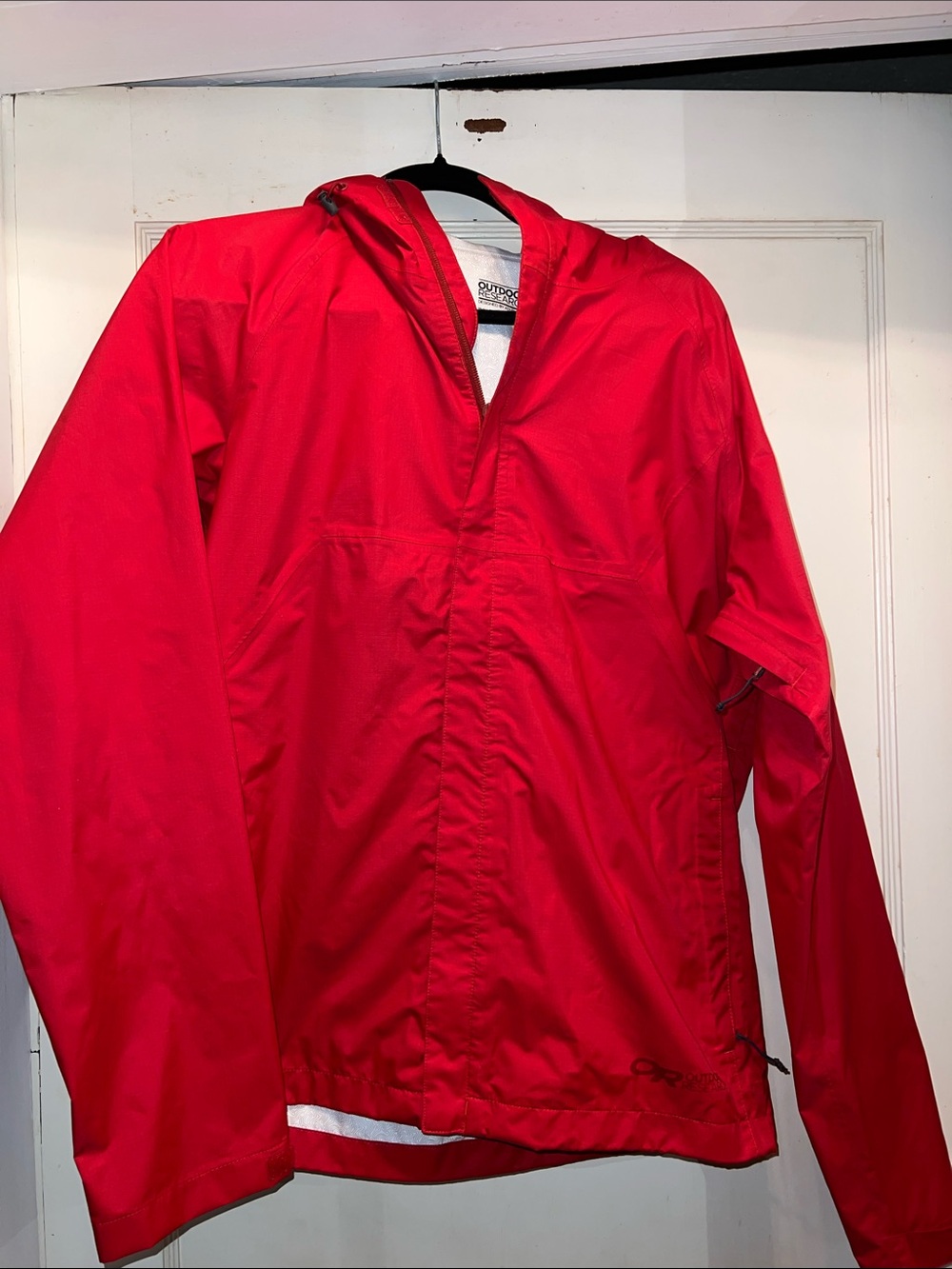 Outdoor Research Apollo hooded rain jacket medium